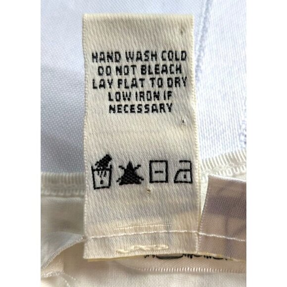 NWOT MAX STUDIO  White Cotton Lace Peplum Dress Mini Sleeveless Pencil Size 2 - Picture 4 of 6